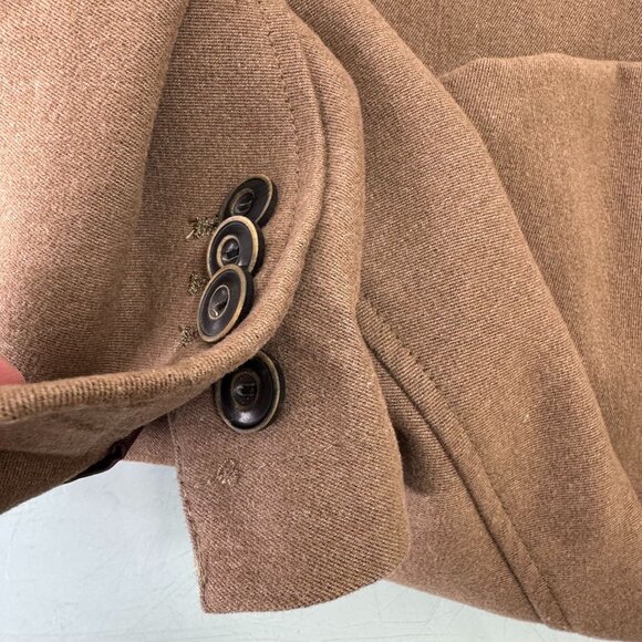 Johnston & Murphy Jacket Sport Coat Mens Medium M Fox Print Lined SOFT Blazer - Picture 7 of 12